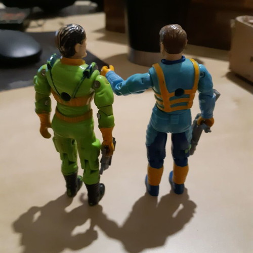 Gi Joe action figures used, pack from 1988-1992
