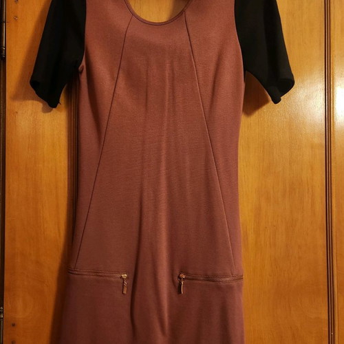 Bershka two-tone dress used, size S