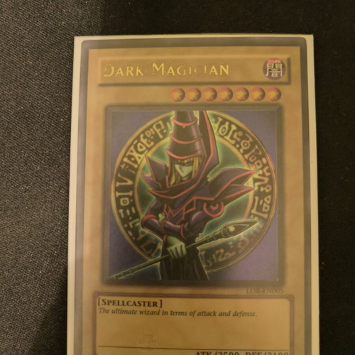 Dark Magician LOB 1996 card used, ultra rare