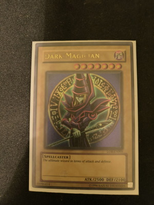 Dark Magician LOB 1996 card used, ultra rare