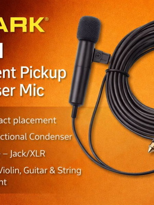 G-MARK GC411 Pickup μικρόφωνο οργάνου condenser 5μ καινούργιο