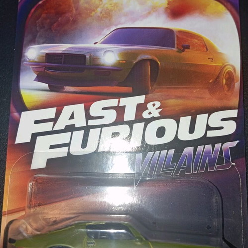 Hot Wheels Chevy Camaro Fast and Furious like new, sealed