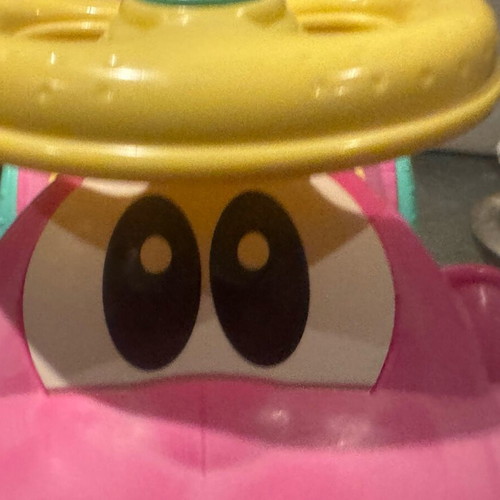 Chicco toy car giro giro all pink like new