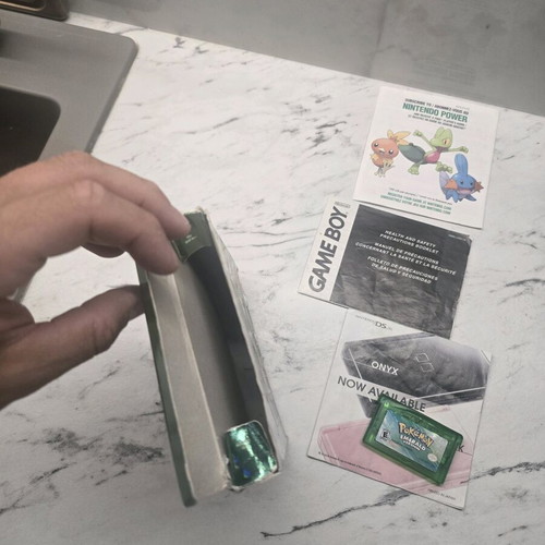 Pokemon Emerald used CIB USA Edition