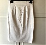  λευκή pencil φούστα midi (υπάρχει και σε μωβ)