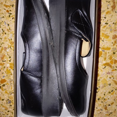 Comfort Flex black ballerina shoes with strap, size 40
