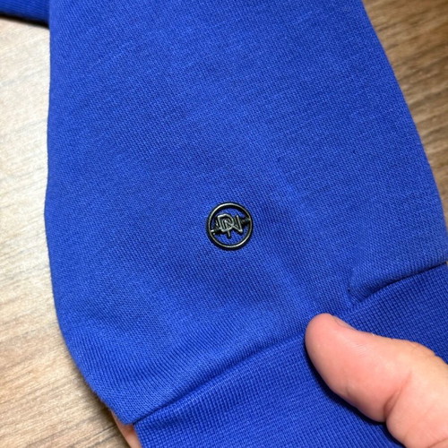 DISTRIKT NØRREBRO men's blue hoodie S new