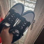 Panda Dunks Nike athletic shoes like new, size 40.5, black and white