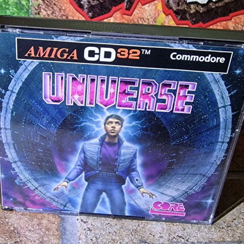 Universe game for Commodore Amiga CD32 like new, original packaging