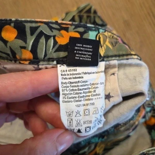 Maison Scotch Jungle Print Shorts New with Braided Belt W29