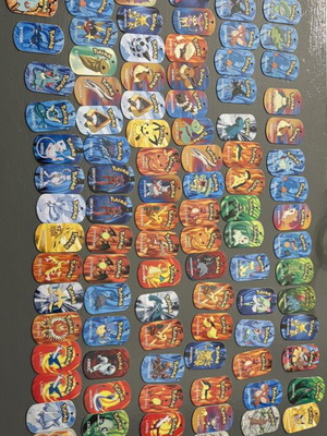 Μεταλλικά tags Pokémon 2006 συλλογή σαν καινούργια
