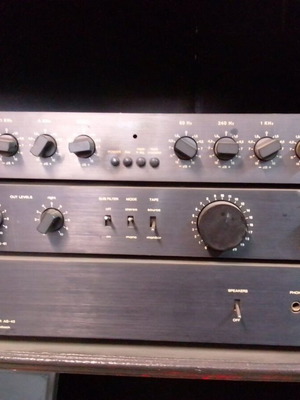 Cabre High-End Audio Set preamplifier, power amplifier & equalizer like new