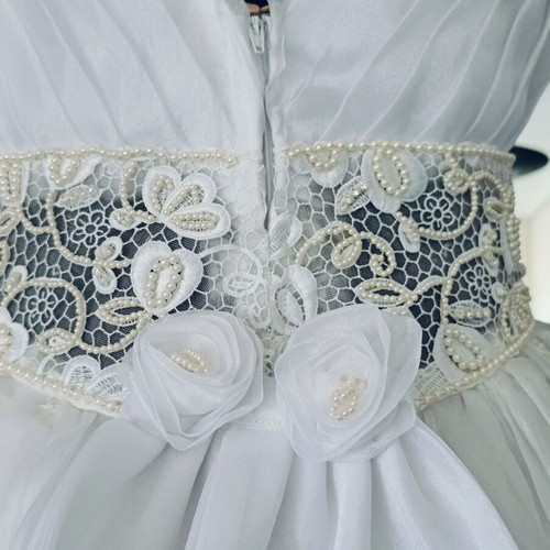 Fairytale wedding dress like new, size S/M, white, length 140cm