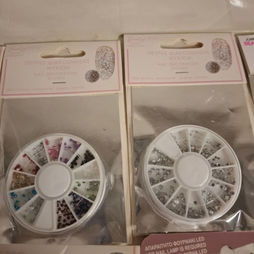 Manicure and pedicure items new in sealed packages