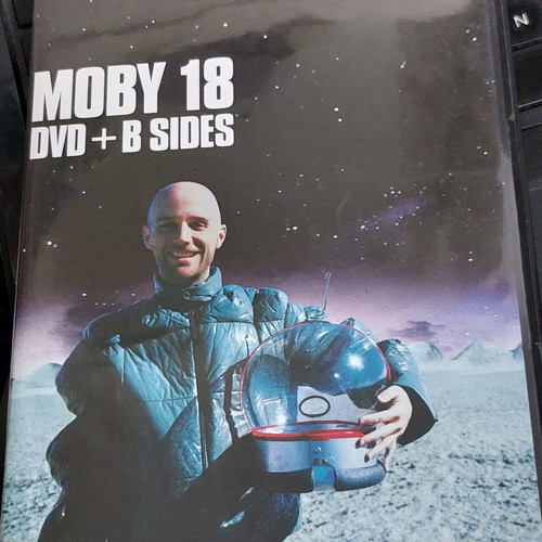 Moby 18 DVD Live + CD B Sides 2003 new, electronic