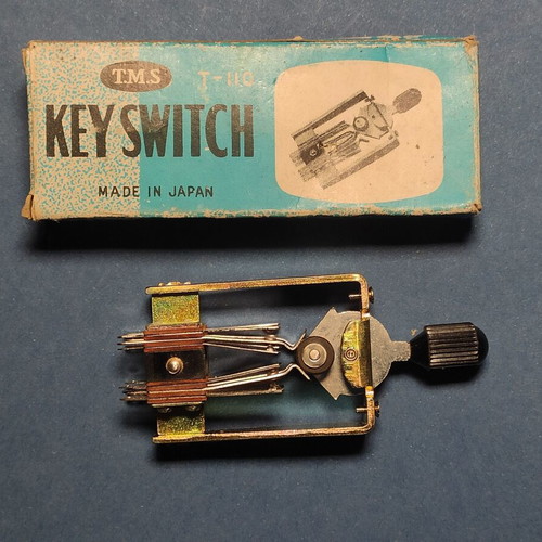 Vintage 3-position switch TMS T-110 like new