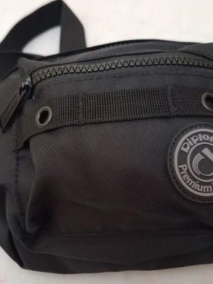 Diplomat waist bag black new, with key ring