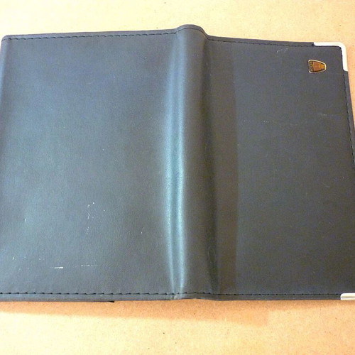 Rover document folder for car papers, dark grey