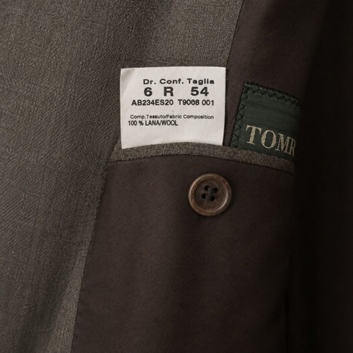 Tombolini men's blazer made in Italy, like new, 100% virgin wool taupe