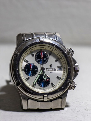 Ρολόι Festina 8874 Chronograph quartz ατσάλινο μπρασελέ σαν καινούργιο