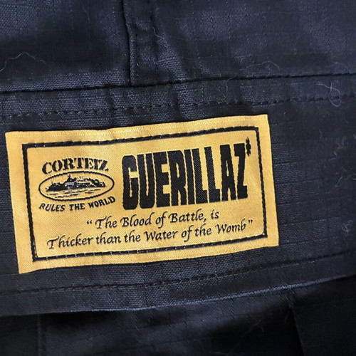 Corteiz black cargo pants size medium like new with bag
