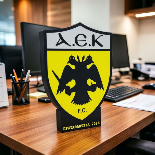 AEK Logo new, 19cm by 26cm