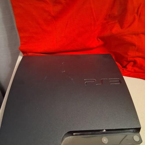 Sony Playstation 3 console with power and HDMI cables