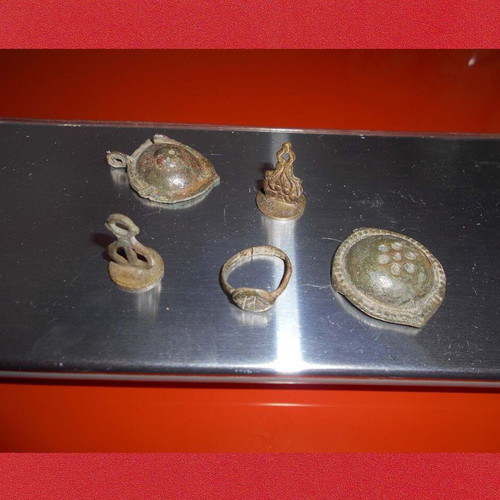 Ottoman items used, set of 5 pieces