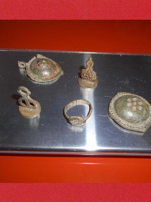 Ottoman items used, set of 5 pieces
