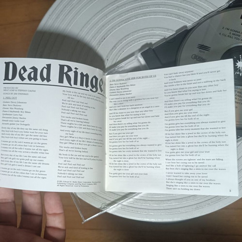 Dead Ringer CD by Meat Loaf used, rock