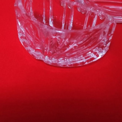 Spice set new 10 pieces, German vintage crystal