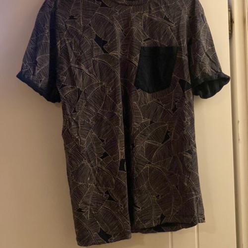 Tropical t shirt H&M size M like new blue