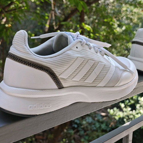 Adidas Nova Flow EH1362 men's shoes used, size 45 ⅓, white