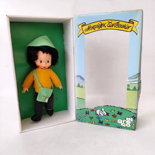 O Mikroulis Ton Vounon doll new, large size, from El Greco