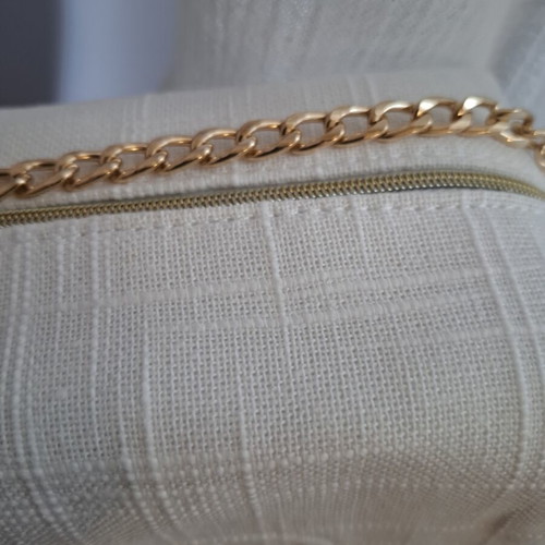 Dior makeup bag with chain strap and travel products new