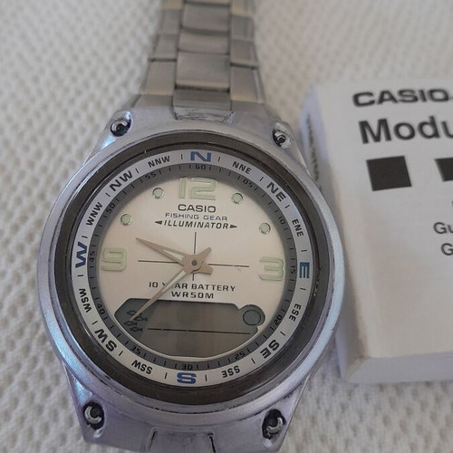 Casio diving watch Module No 3768 AW-82