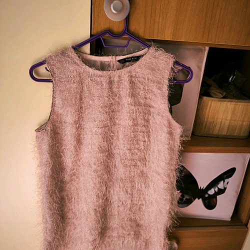 Official zara top with fringes