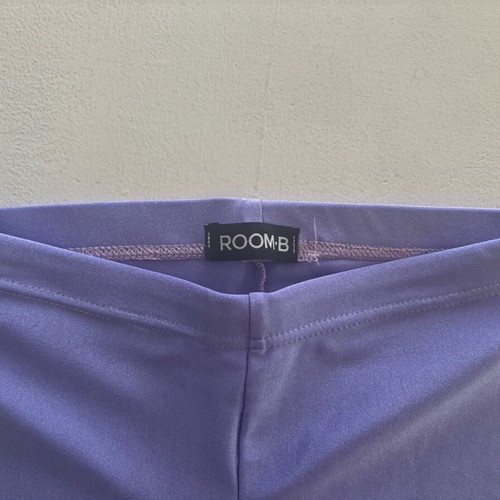Lilac cycling shorts used, size XS