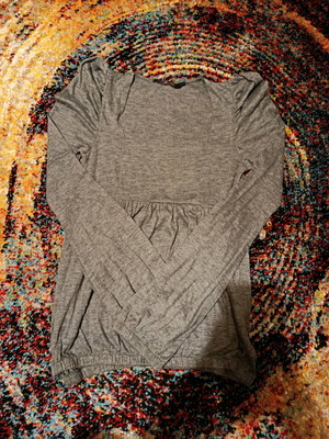 Badila blouse thin gray no S used