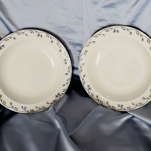 Vintage plates used, Ionian porcelain set of 2