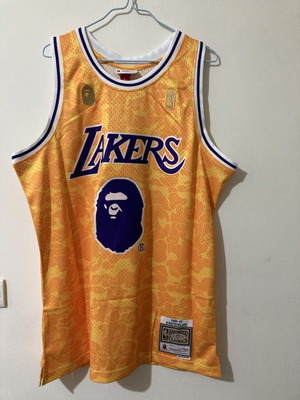 Bape A Bathing Ape φανέλα Lakers καινούργια, μέγεθος L