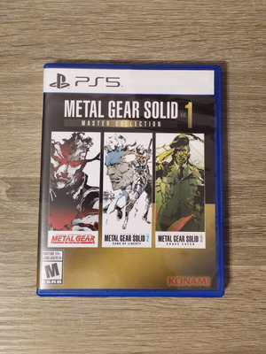 Metal Gear Solid Master Collection Vol. 1 PlayStation 5 like new