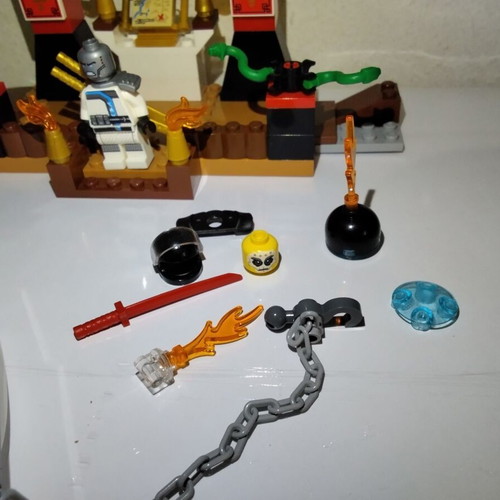 LEGO Juniors Ninjago 10755 Zane's Boat Pursuit set, missing parts