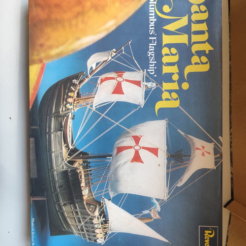 Revell Santa Maria vintage model kit, like new