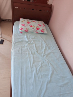 Κρεβάτι μονό με αποθηκευτικό χώρο μεταχειρισμένο, μασίφ