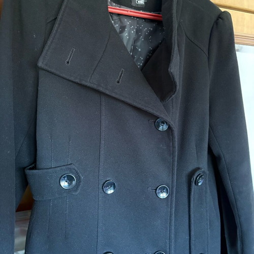 Women's black Pimkie coat used, size S