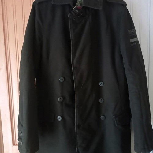 Jacket παλτό "AGRESSIVE" black size 48 like new