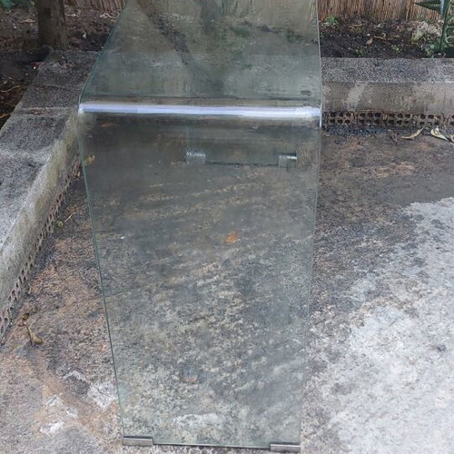 Glasser console transparent glass 12mm used