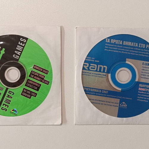 RAM magazine issue 141 November 2000 like new with 2 CD-ROMs