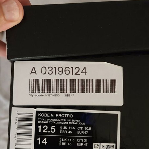 Kobe 6 Proto basketball shoes